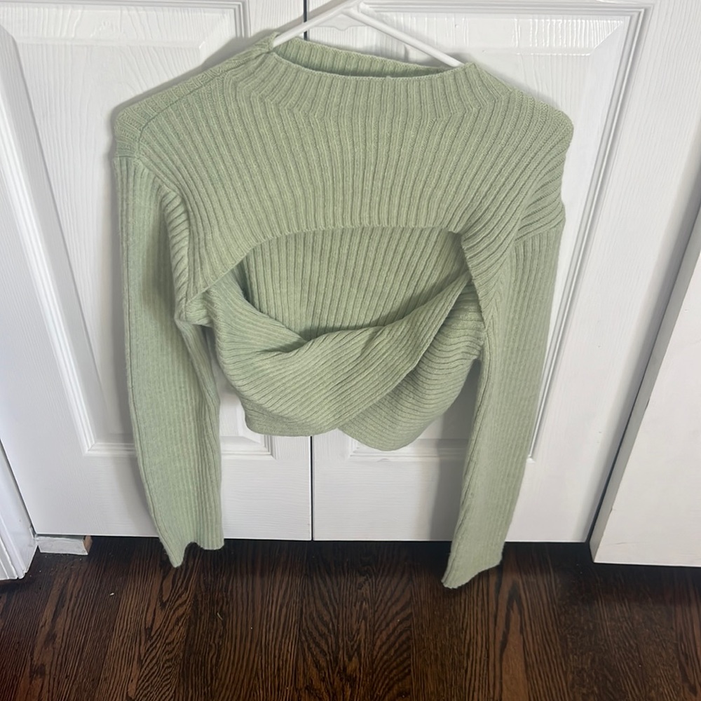 NWT Princess Polly Halia Green Sweater - Picture 4 of 6